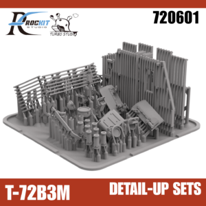 Rockit 720601 1/72 T-72B3M 細節提升套裝 For Meng