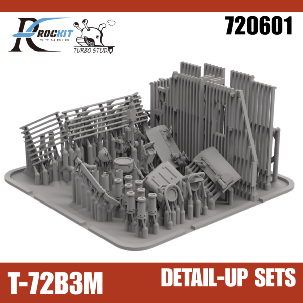 Rockit 720601 1/72 T-72B3M 細節提升套裝 For Meng