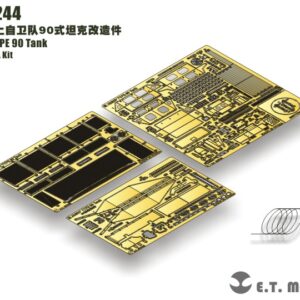 ETMODEL 1/35 E35-244 日本陸上自衛隊90式坦克改造件 For TAMIYA Kit