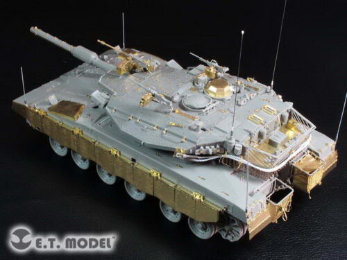 246-2 ETMODEL 1/35 E35-246 以色列梅卡瓦Mk.3D型主戰坦克後期低強度戰爭型改造件 For Meng TS-025