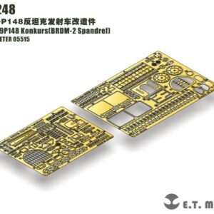 ETMODEL 1/35 E35-248 俄羅斯9P148反坦克發射車改造件 For TRUMPETER 05515
