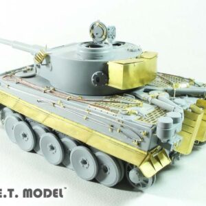 ETMODEL 1/35 E35-249 二戰德軍虎式坦克（突尼斯最初型501大隊）基本改造件 For DRAGON Smart Kit