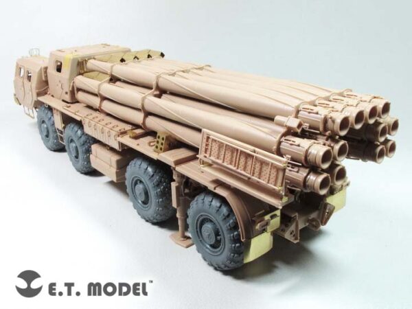 ETMODEL 1/35 E35-250 俄羅斯9A52-2「龍捲風」遠程火箭砲改造件 For Meng SS-009