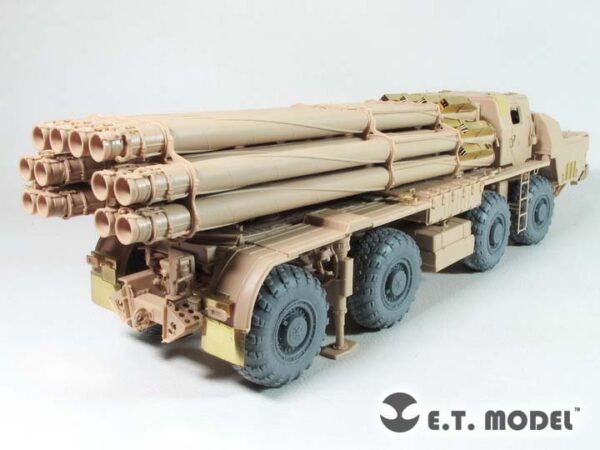 ETMODEL 1/35 E35-250 俄羅斯9A52-2「龍捲風」遠程火箭砲改造件 For Meng SS-009