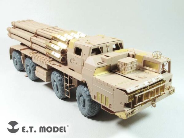 ETMODEL 1/35 E35-250 俄羅斯9A52-2「龍捲風」遠程火箭砲改造件 For Meng SS-009