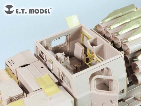 ETMODEL 1/35 E35-250 俄羅斯9A52-2「龍捲風」遠程火箭砲改造件 For Meng SS-009