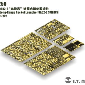 ETMODEL 1/35 E35-250 俄羅斯9A52-2「龍捲風」遠程火箭砲改造件 For Meng SS-009