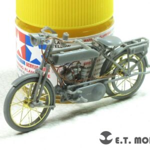 ETMODEL 1/35 E35-255 一戰標誌1917 750 cc 2 cyl 摩托車改造件 For Meng HS-005