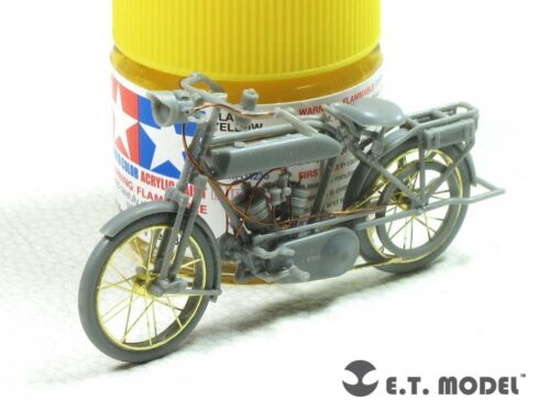 255-1 ETMODEL 1/35 E35-255 一戰標誌1917 750 cc 2 cyl 摩托車改造件 For Meng HS-005