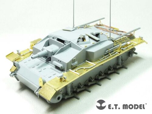 256-1 ETMODEL 1/35 E35-256 二戰德軍三號突擊砲E型改造件 For DRAGON Smart Kit