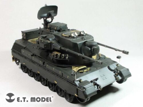 258-4 ETMODEL 1/35 E35-258 德國「獵豹」A1/A2自行防空砲改造件 For Meng TS-030