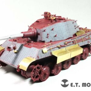 ETMODEL 1/35 E35-259 二戰德軍虎王重型坦克（亨舍爾砲塔型）基本改造件 For Meng Kit