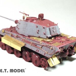 ETMODEL 1/35 E35-259 二戰德軍虎王重型坦克（亨舍爾砲塔型）基本改造件 For Meng Kit
