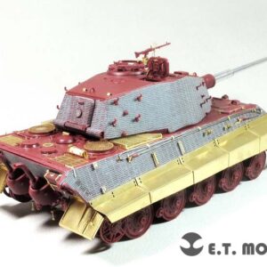 ETMODEL 1/35 E35-259 二戰德軍虎王重型坦克（亨舍爾砲塔型）基本改造件 For Meng Kit