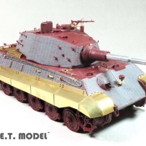 ETMODEL 1/35 E35-259 二戰德軍虎王重型坦克（亨舍爾砲塔型）基本改造件 For Meng Kit