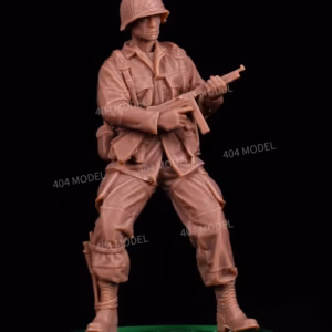 404 MODEL 1/35 美軍101空降師3D打印兵人（樣式3）