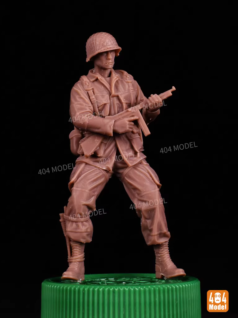 35003_1 404 MODEL 1/35 美軍101空降師3D打印兵人(樣式3)