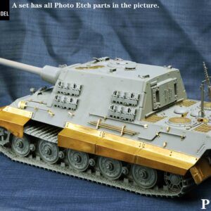YANMODEL 彥魔坊 1/35 PE-35004 1/35獵虎重型坦克2in1蝕刻片 For 三花 8001