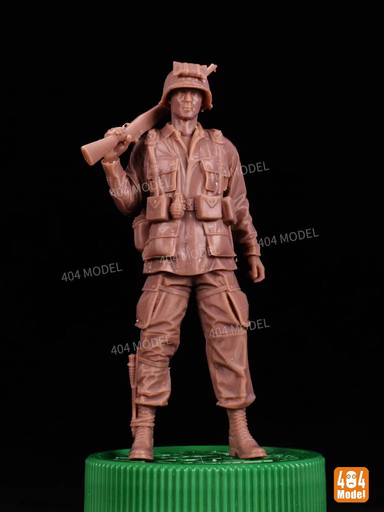35004_1 404MODEL 1/35 美軍101空降師3D打印兵人(樣式4)