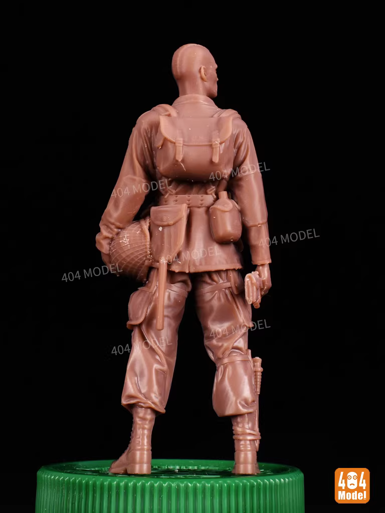 404 MODEL 1/35 美軍101空降師3D打印兵人（樣式5）