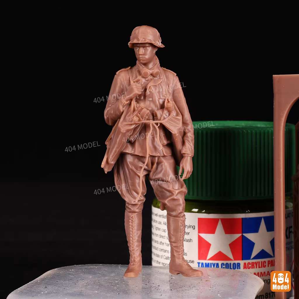 35010_1 1/35 404MODEL 德國非洲軍擲彈兵3D打印兵人
