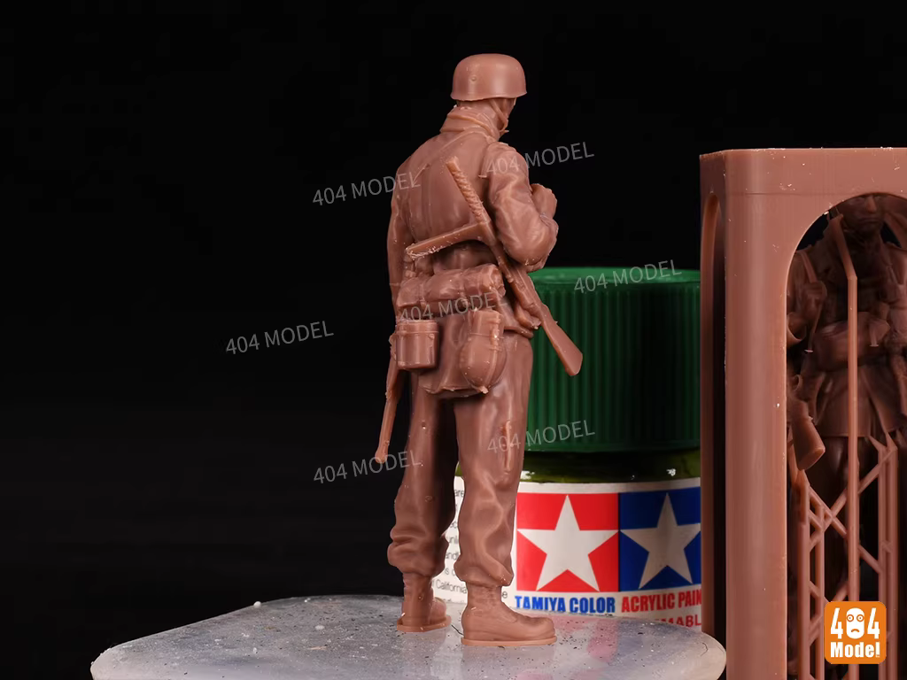 404 MODEL 1/35 德國空降兵擲彈手3D打印兵人