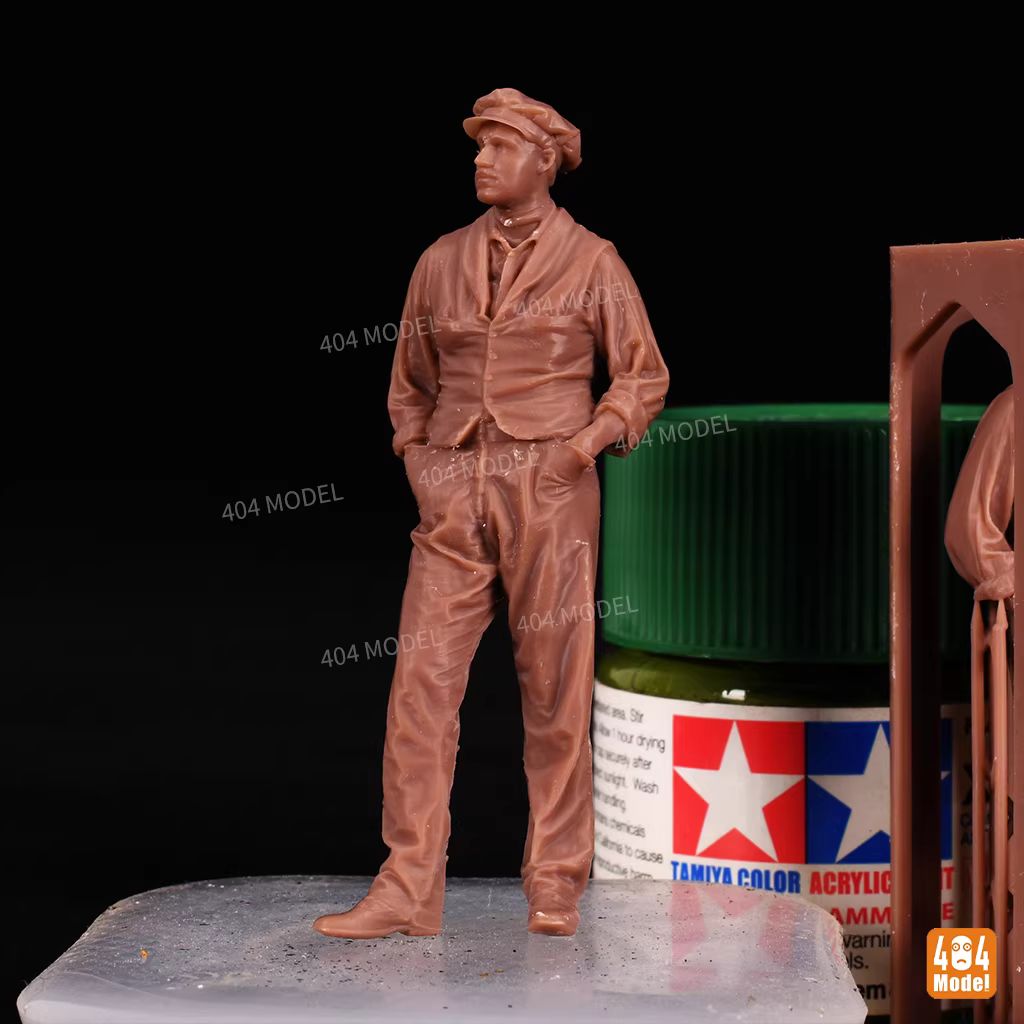 35023_1 404 MODEL 1/35 一戰二戰3D打印平民(樣式8)