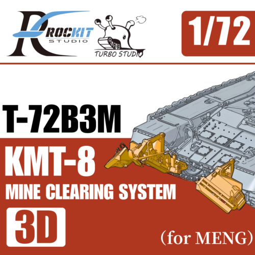 6 Rockit 720602 1/72 T-72B3M KMT-8 掃雷系統提升套裝 For Meng