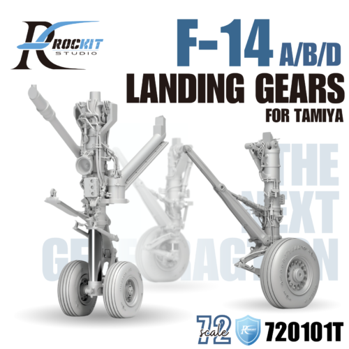 720101T MAIN Rockit 720101T 1/72 F-14 A/B/D 新一代起落架(帶質保)For TAMIYA