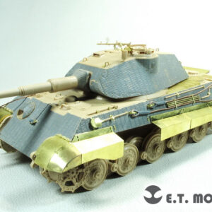 ETMODEL 1/35 E35-273 二戰德軍虎王重型坦克（保時捷砲塔型）基本改造件 For Meng Kit