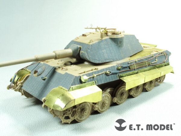 ETMODEL 1/35 E35-273 二戰德軍虎王重型坦克（保時捷砲塔型）基本改造件 For Meng Kit