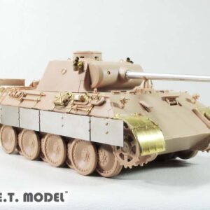 ETMODEL 1/35 E35-274 二戰德軍豹式坦克D型（中後期型）改造件 For Meng Kit