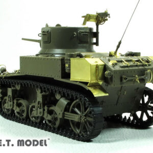 ETMODEL 1/35 E35-280 美軍M3斯圖亞特輕型坦克（後期型）改造件 For TAMIYA 35360