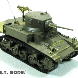 ETMODEL 1/35 E35-280 美軍M3斯圖亞特輕型坦克（後期型）改造件 For TAMIYA 35360