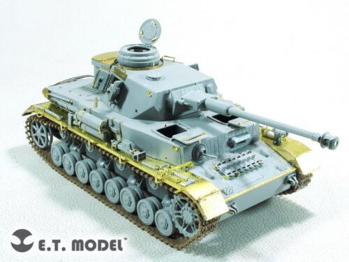 E35-289-4 ETMODEL 1/35 E35-289 二戰德軍IV號H型坦克基本改造件(中期型) For DRAGON Smart Kit