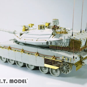 ETMODEL 1/35 E35-300 以色列梅卡瓦Mk.4/4 LIC主戰坦克側裙改造件 For Meng Kit