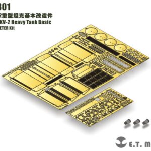ETMODEL 1/35 E35-301 蘇聯KV-2重型坦克基本改造件 For TRUMPETER Kit
