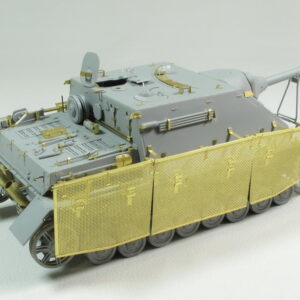 ETMODEL 1/35 E35-188 二戰德軍四號殲擊車L/70(A)型側裙板改造件 For DRAGON Smart Kit