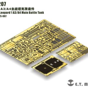 ETMODEL 1/35 E35-207 德軍豹1A3/A4主戰坦克改造件 For Meng TS-007