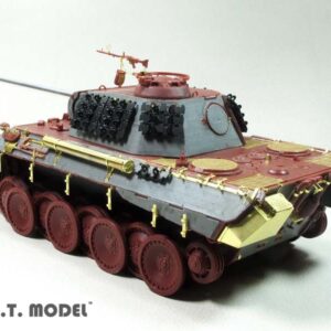 ETMODEL 1/35 E35-266 二戰德軍豹式坦克A型改造件（後期型） For Meng TS-035