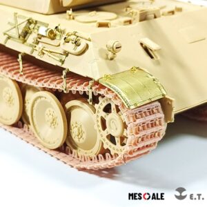ETMODEL 1/35 P35-002 二戰德軍豹式早期型3D列印可動履帶 (通用)