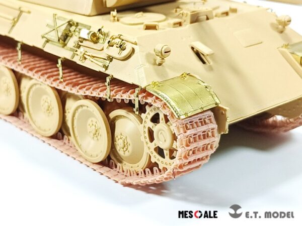 ETMODEL 1/35 P35-002 二戰德軍豹式早期型3D列印可動履帶 (通用)