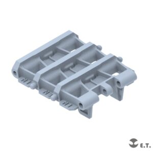 ETMODEL 1/35 P35-007 二戰德軍38(t)底盤後期型3D列印可動履帶 (通用)