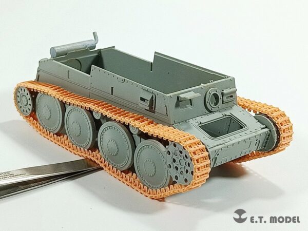 ETMODEL 1/35 P35-007 二戰德軍38(t)底盤後期型3D列印可動履帶 (通用)