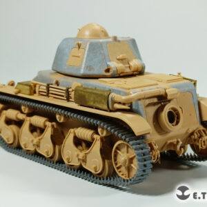 ETMODEL 1/35 P35-033 二戰法軍雷諾R35步兵坦克3D列印可動履帶 For TAMIYA Kit