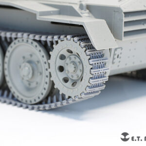 ETMODEL 1/35 P35-034 二戰英軍A15 十字軍巡洋坦克3D列印可動履帶 For Border Model Kit