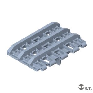 ETMODEL 1/35 P35-040 法國AMX-50(B)重型坦克3D列印可動履帶 For Amusing Hobby Kit