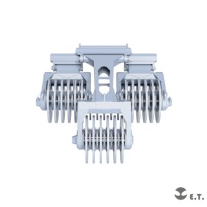 ETMODEL 1/35 P35-041 二戰美軍T1E1「蚯蚓」掃雷滾（適配後期M32B1）For ASUKA/TASCA Kit