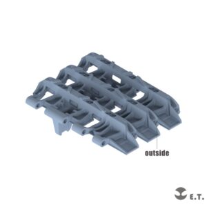 ETMODEL 1/35 P35-044 二戰德國三/四號坦克東線3D列印可動履帶 (通用)