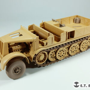 ETMODEL 1/35 P35-062 二戰德軍十八噸半履帶運輸車重力輪及可動履帶列印件 For TAMIYA Kit